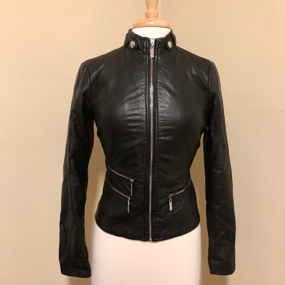 GUESS | Faux Leather Jacket
